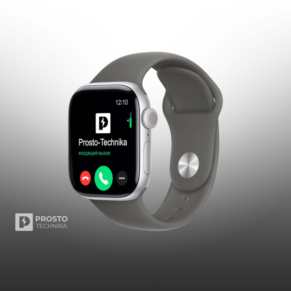 Apple Watch S11 46mm Silver Sport Band Space Gray M/L